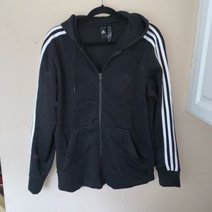 Adidas Stripe Zip Up